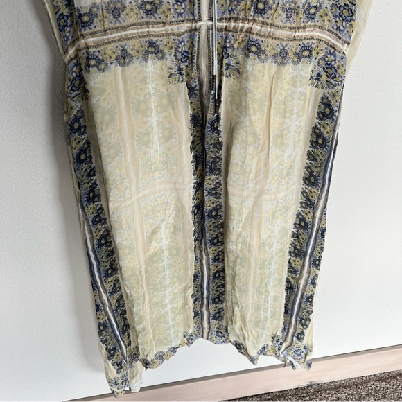 Free People New Romantics Gardenia Fog Maxi Dress Stone Bohemian Casual Women’s - Picture 8 of 15